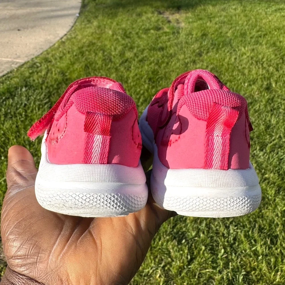 Under Armour Kids' Assert 10 Running Sneakers Toddler Girl Size 10 Pink